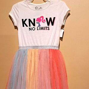 Barbie 60th Anniversary Colorful Tulle Dress with Graphic Top